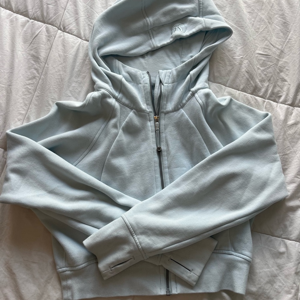 lululemon athletica Light Blue Hoodie